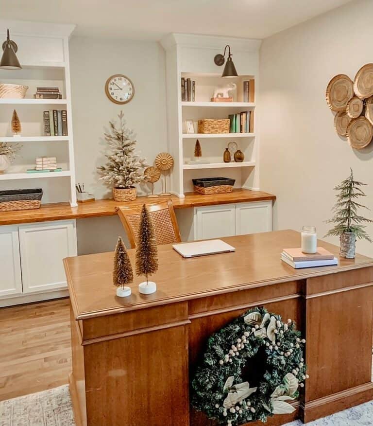 Farmhouse Rustic Office Décor Ideas