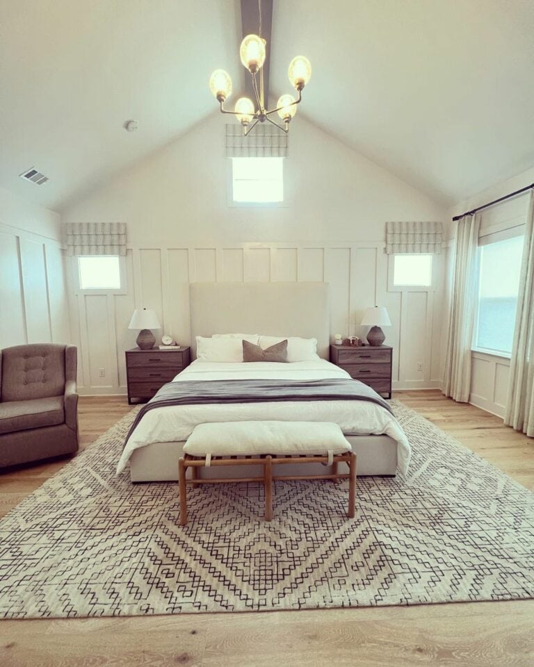 Petite High Ceiling Windows