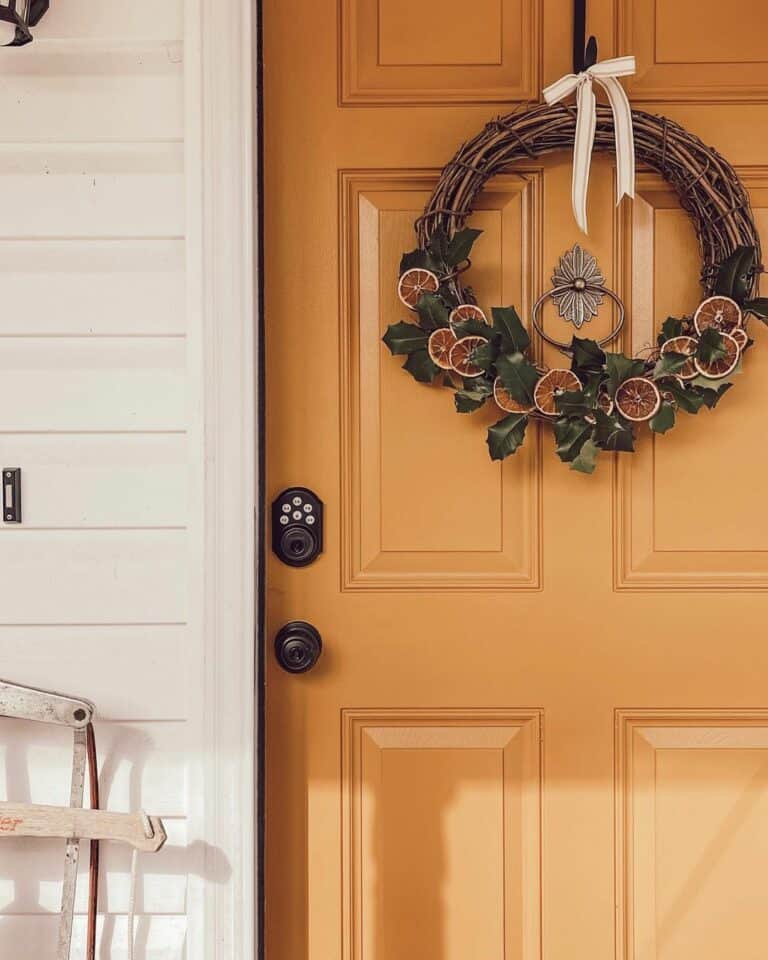 Orange Slices on a Twig Wreath