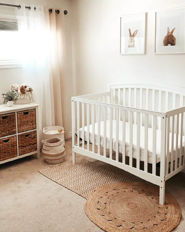 Elegant and Simple Neutral Nursery