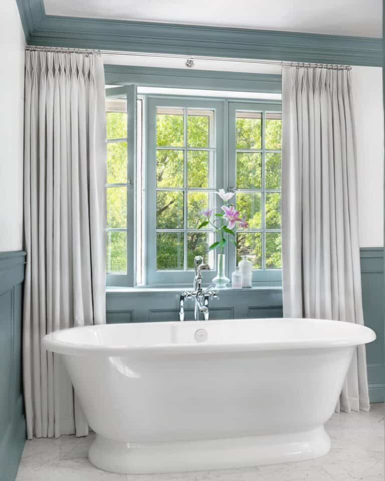 Create Privacy with Curtains