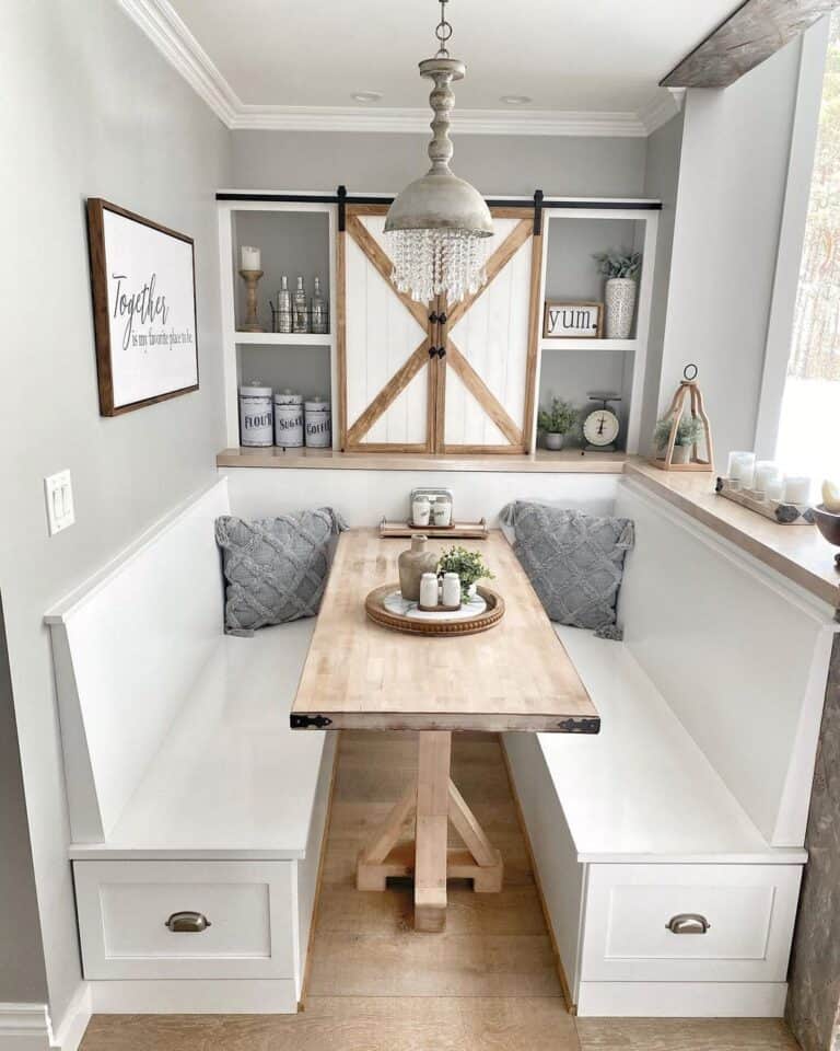 Embellish The Built-in Seating