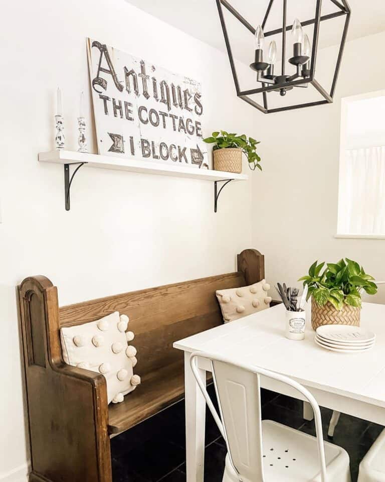 Create An Antique Ledge Gallery Wall