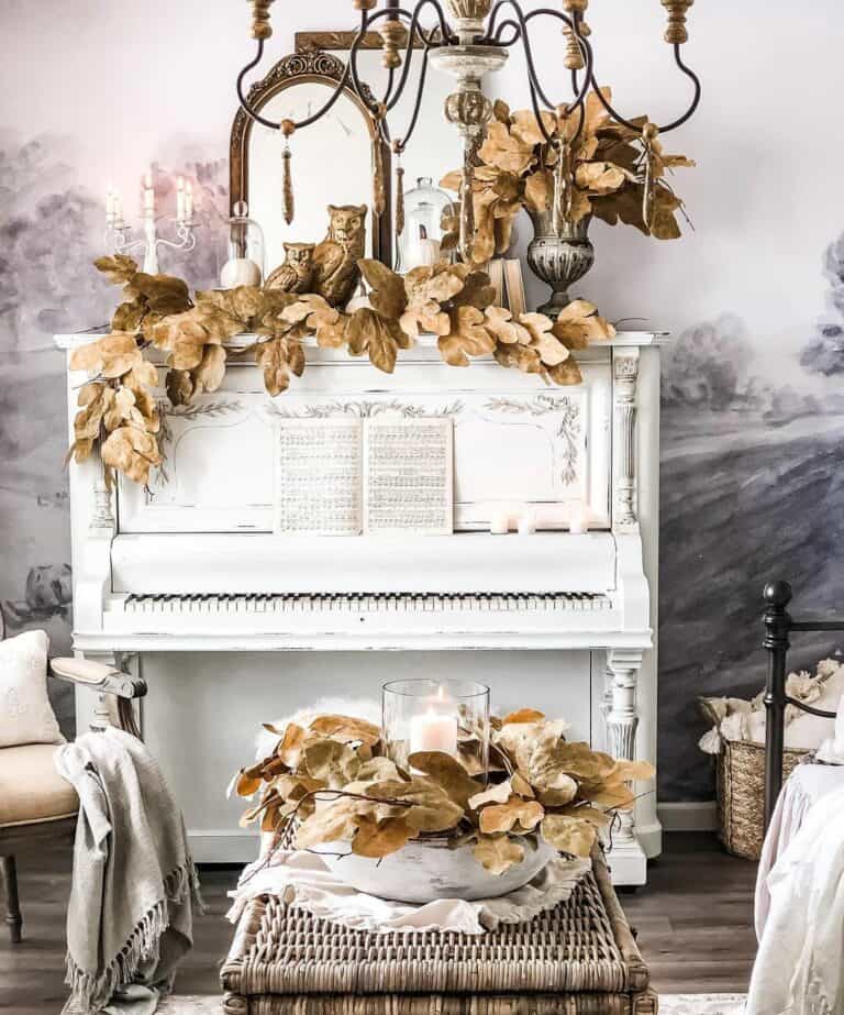 Gray Landscape Wall Mural Ideas
