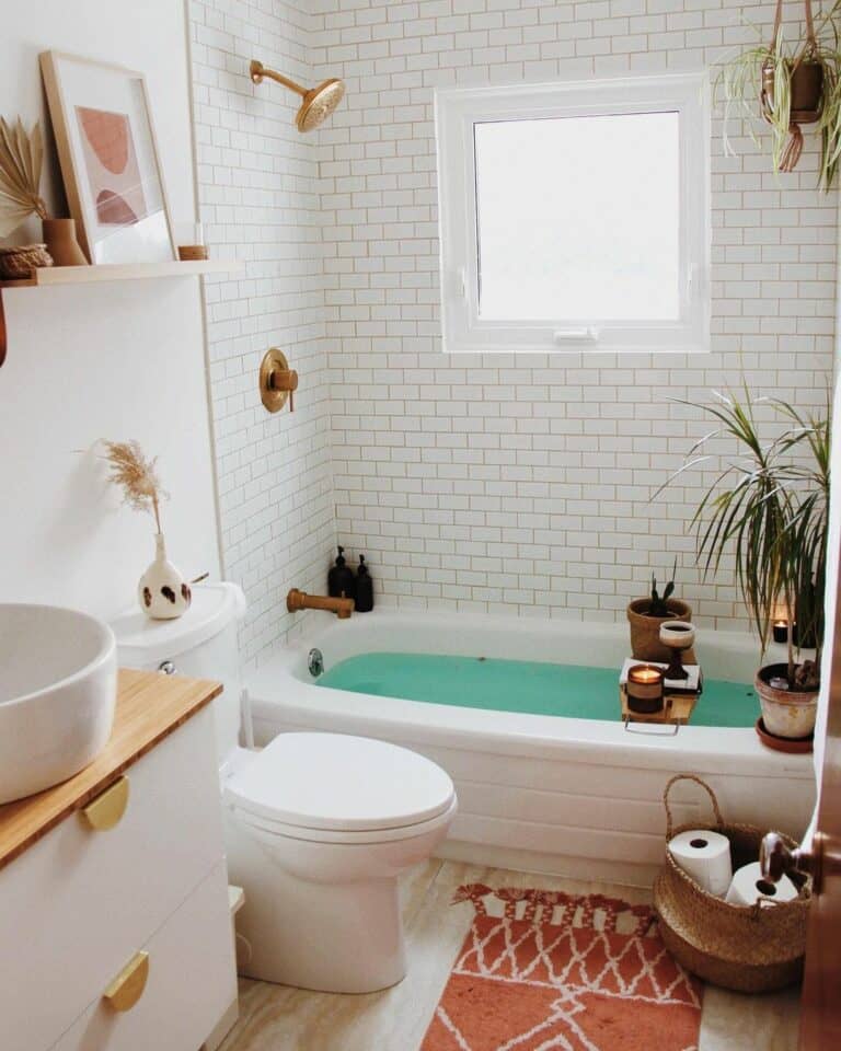 Boho Bathroom Décor
