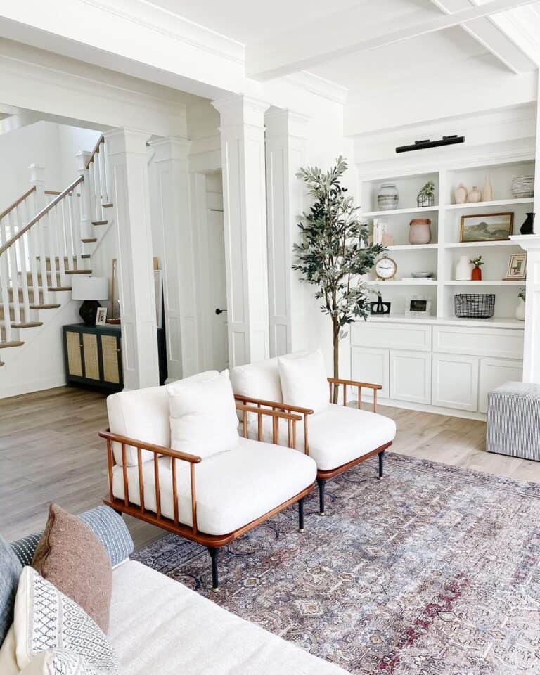 Wood Spindle Frames for Living Room Chairs