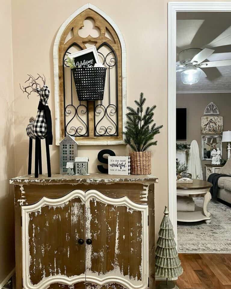 Rustic Entryway Furniture Ideas