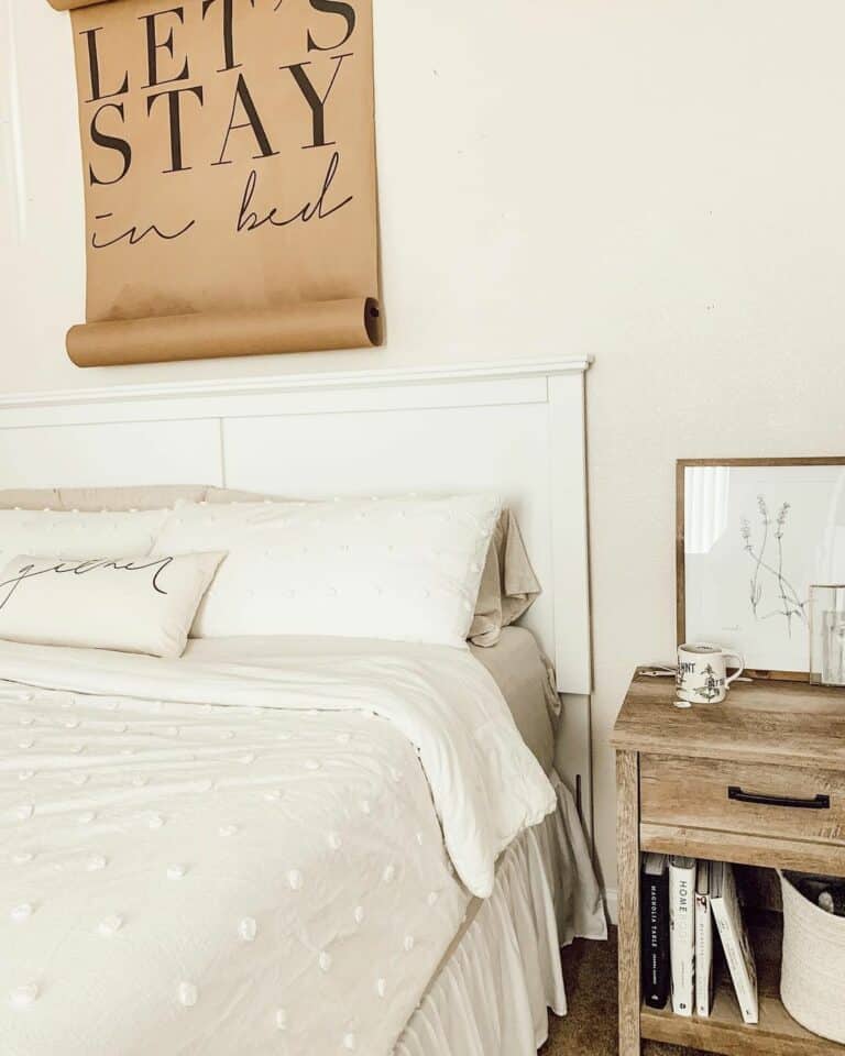 Simple Neutral Bedroom Design