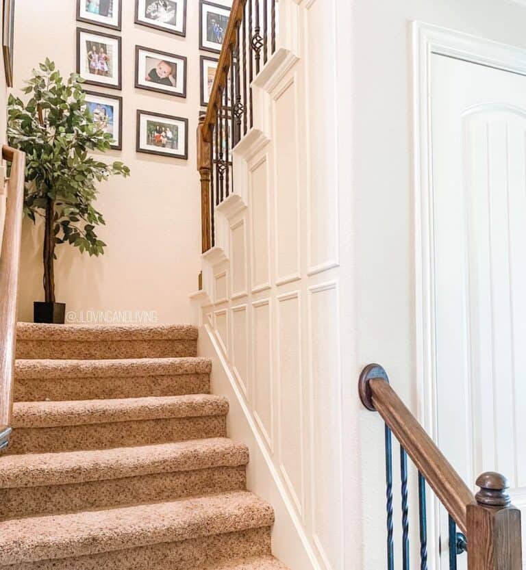 Wainscoting Staircase Trim