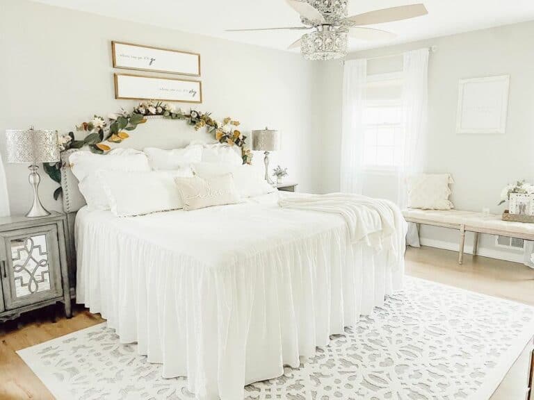 Leaning a Stand-along Headboard Against a Wall