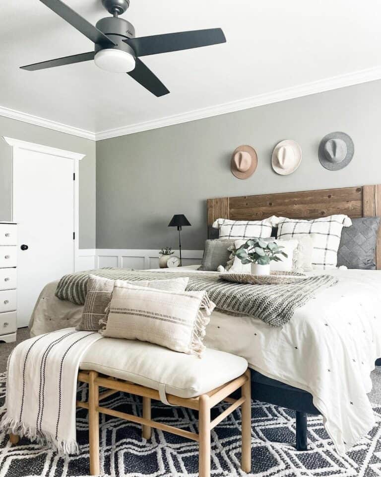 Wall Mounted Wood Headboard Ideas
