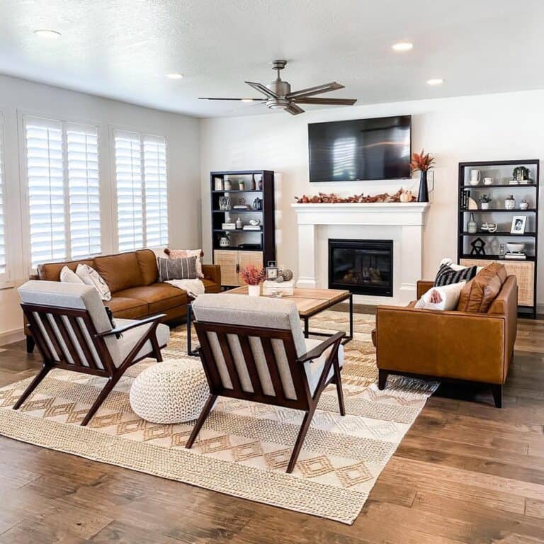 Living Room Entertainment Center Shelving Units