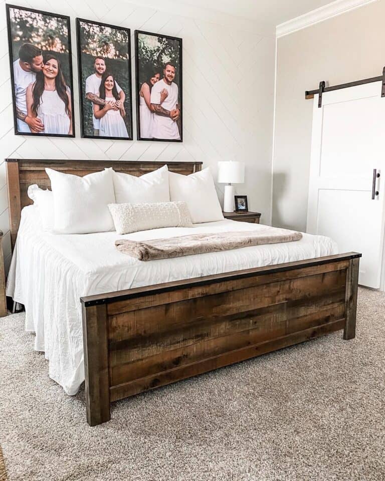 Examples of How to Arrange 3 Pictures on a Wall