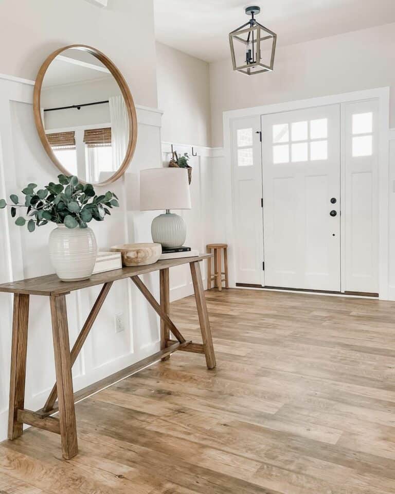 Stylish Entryway With Console Table