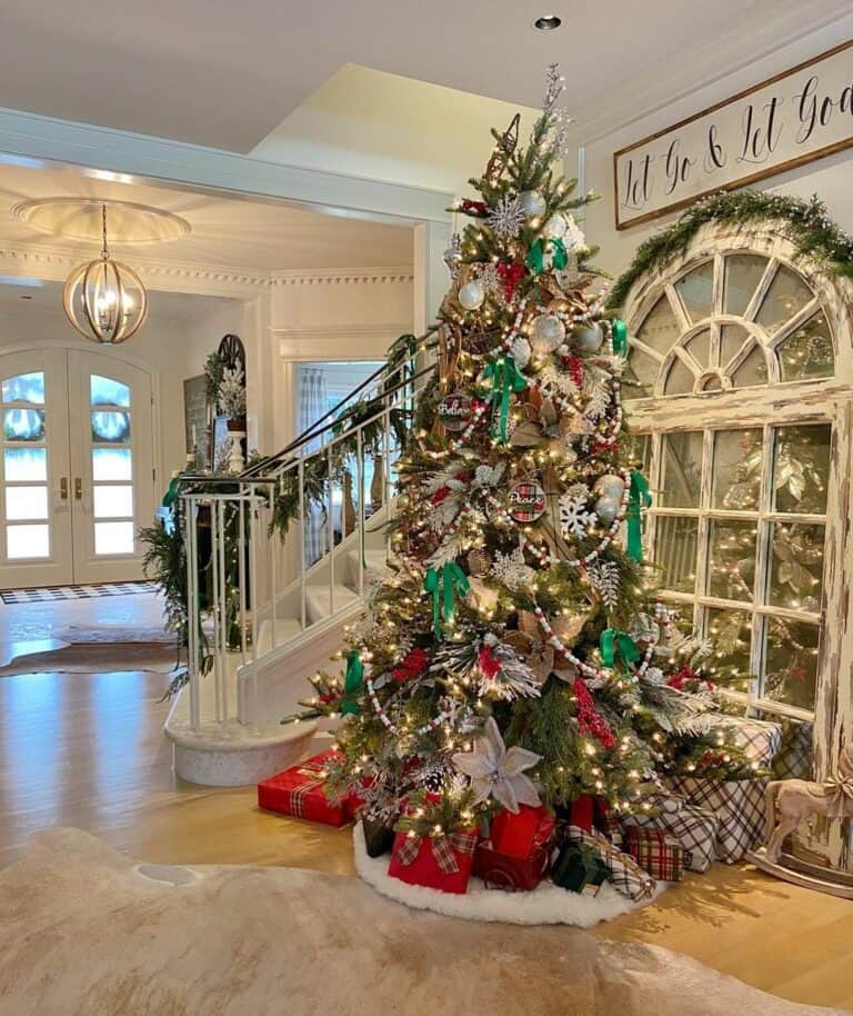 Farmhouse Christmas Tree Ideas