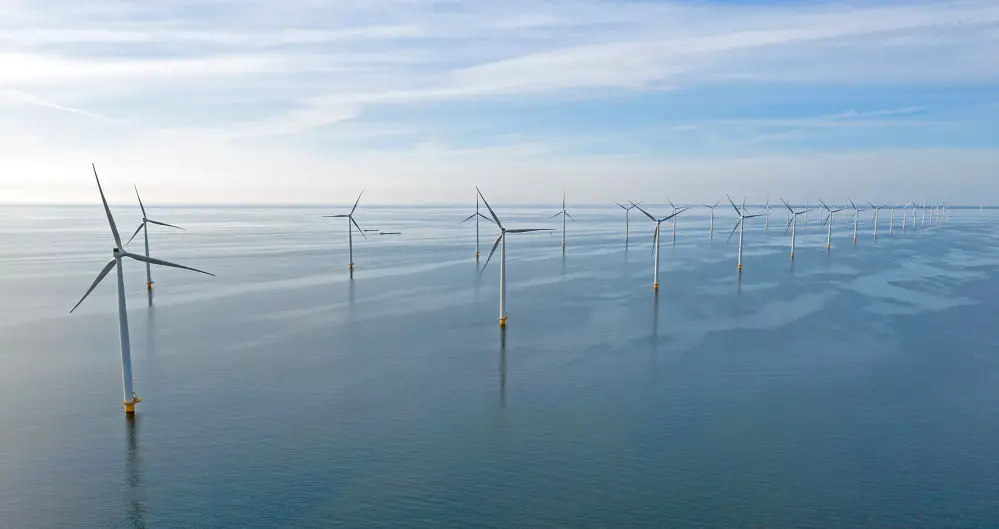 off shore wind turbines