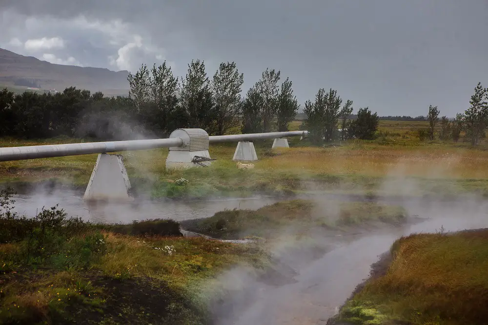geothermal power station in iceland