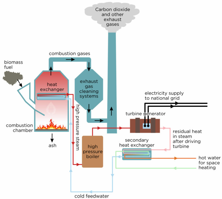 industrial scale biomass