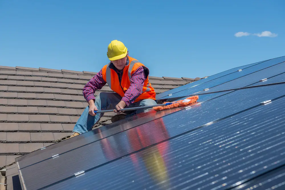 solar panel maintenance