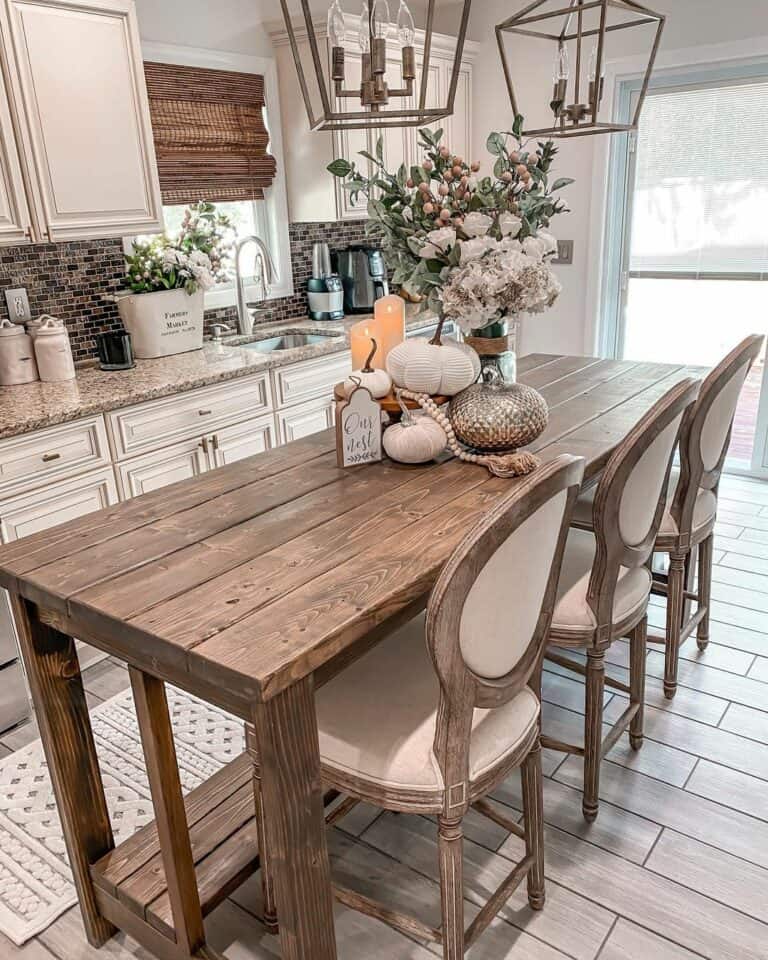 French Farmhouse Style Kitchen