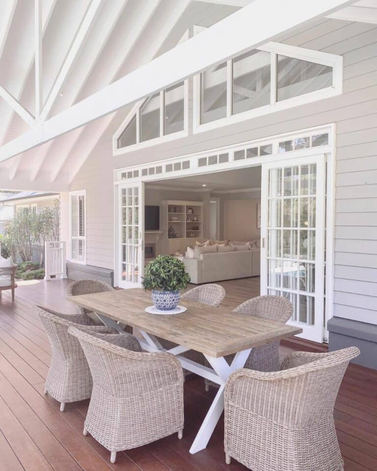 Outdoor Sliding Doors With Transom Windows