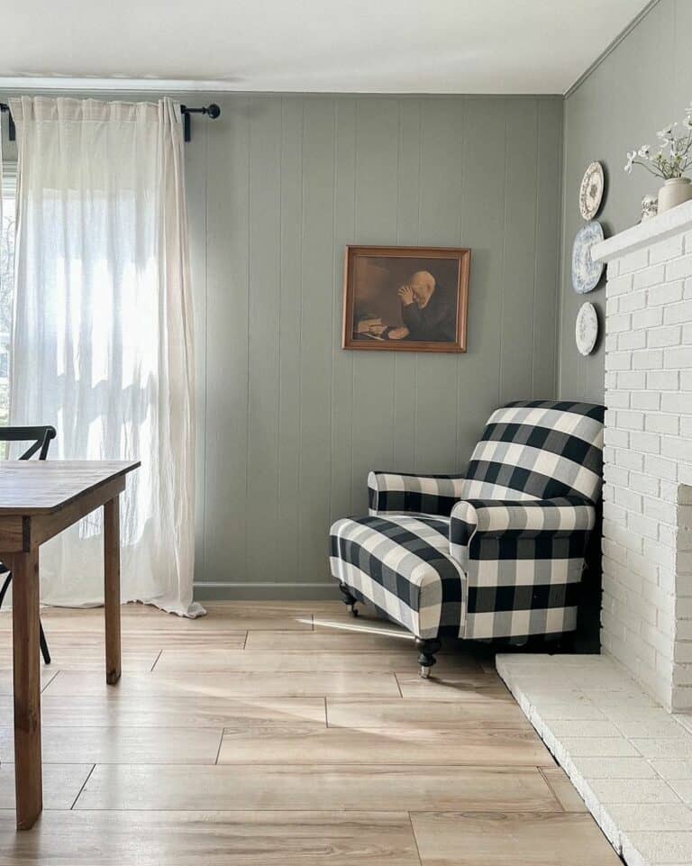 Draw Attention With a Patterned Accent Chair