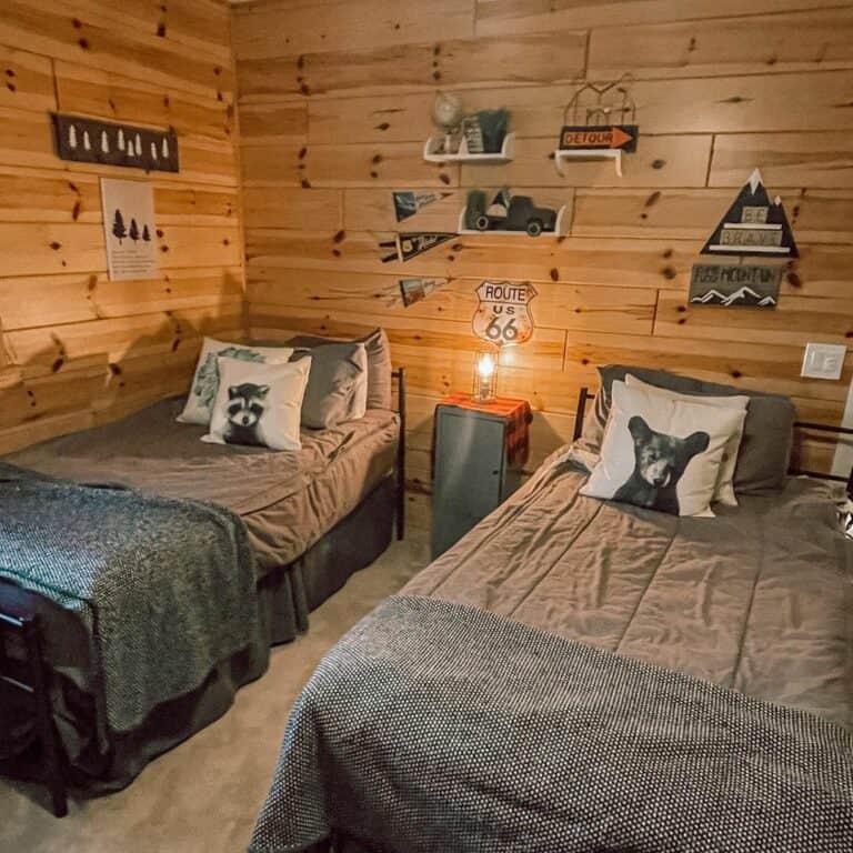 Cabin-aesthetic as Boy