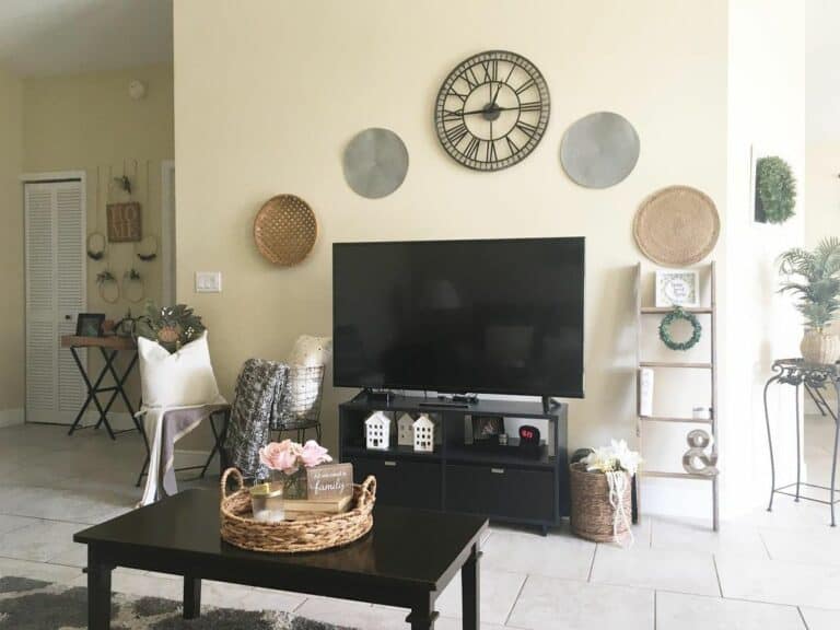Unique Living Room Feature Walls Ideas