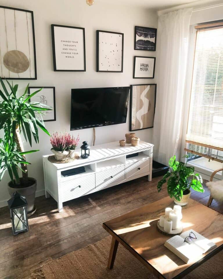 Gallery Wall as a Focal Point