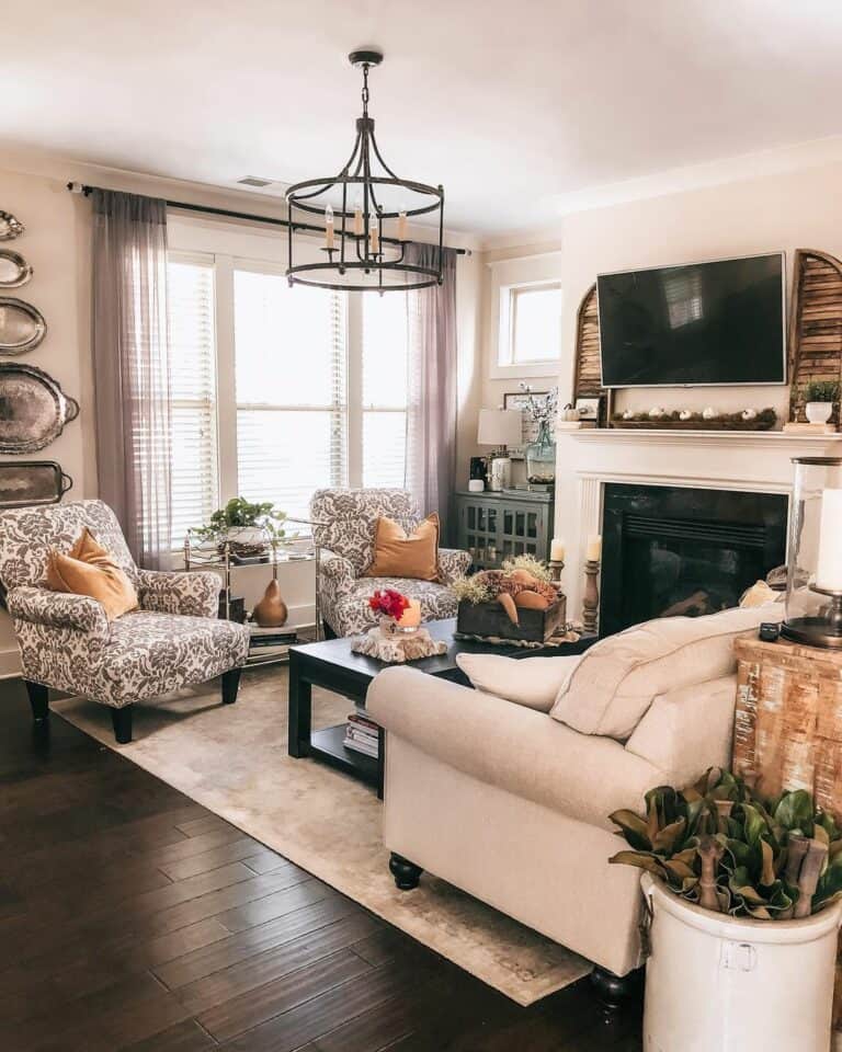 Patterned Upholstery for Accent Pieces