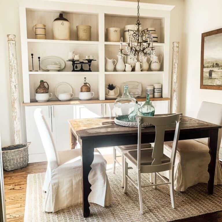 Gorgeous Farmhouse Built-ins