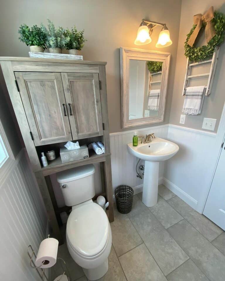 Over Toilet Storage Cabinet