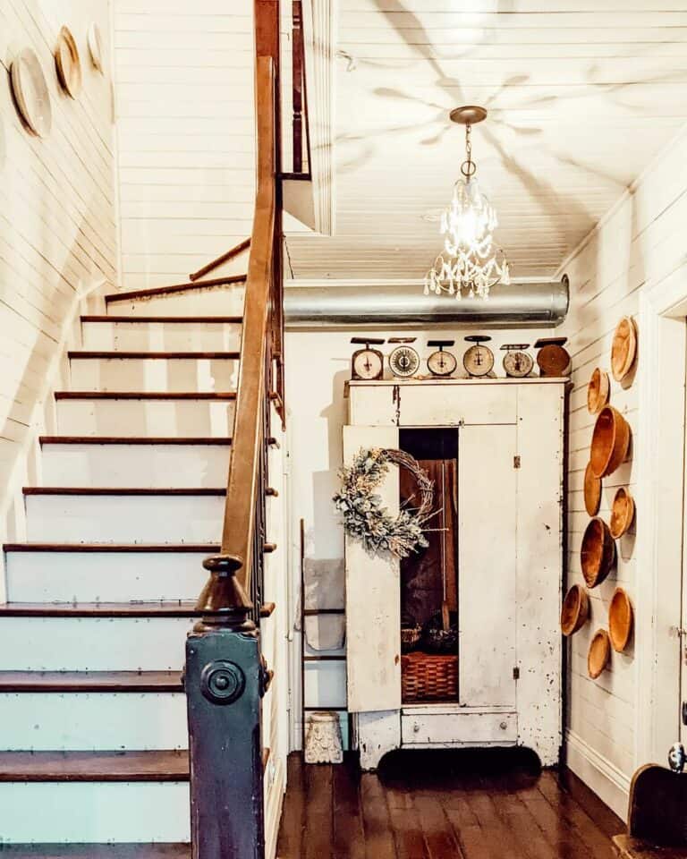 Antique Accessories Embraced by Rustic Surroundings