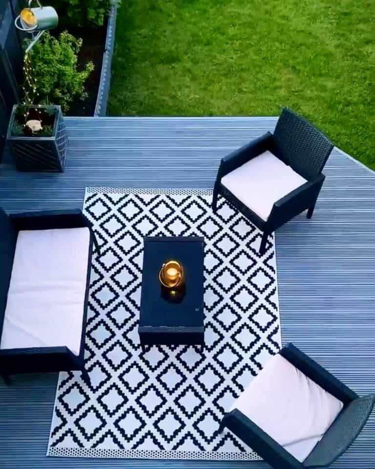 Sleek Monochrome Deck