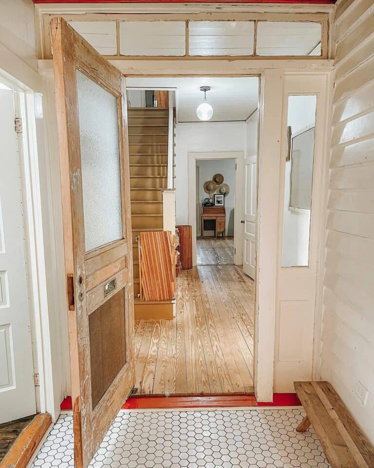 Rustic Transom Windows