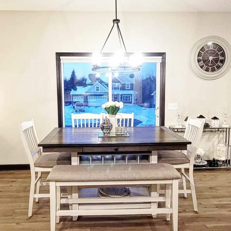 Dining Chairs With Matching Bench Seats