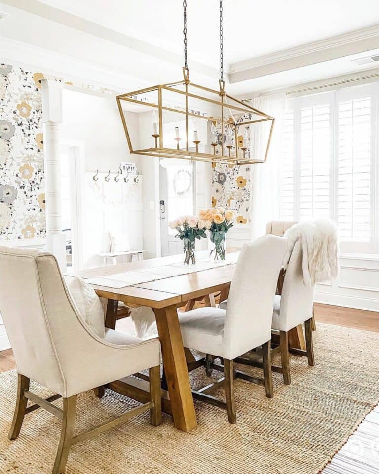 Fresh Spring Dining Décor