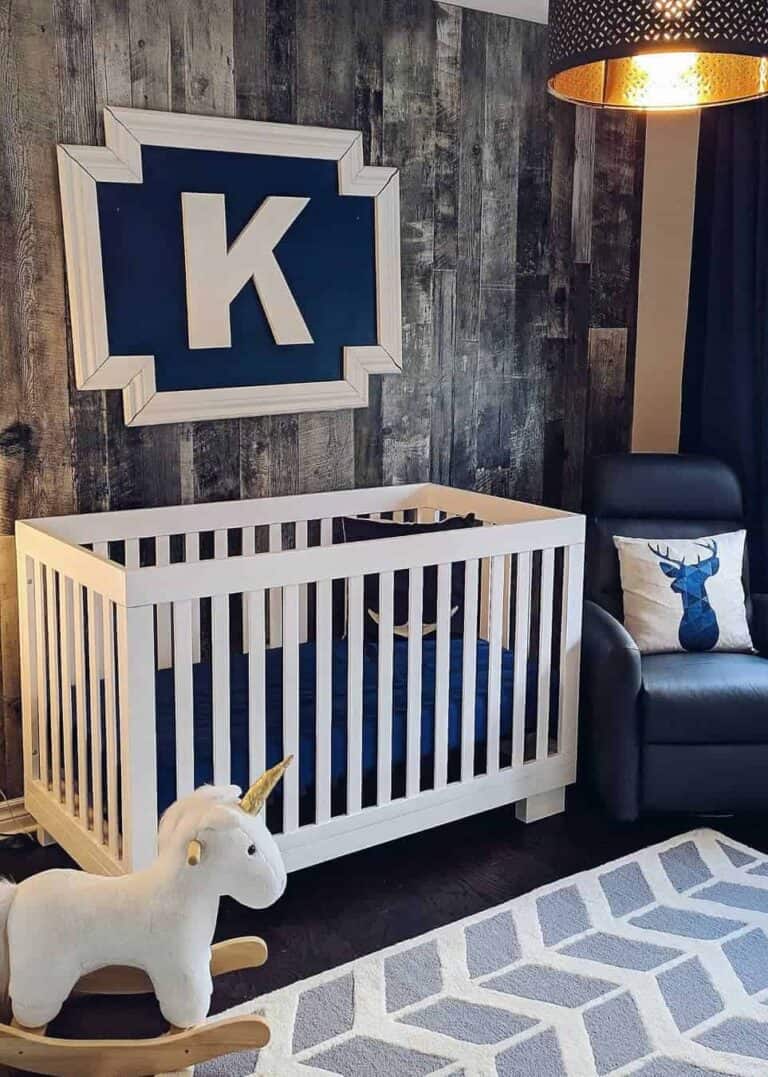 Rustic Farmhouse Themed Nursery