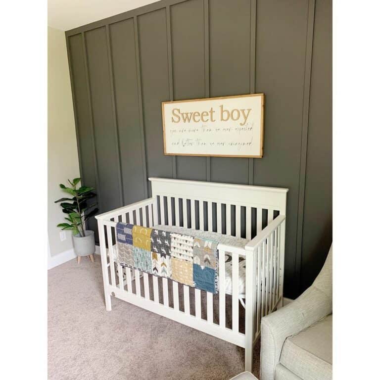 Sweet Woodland-Theme Nursery Idea