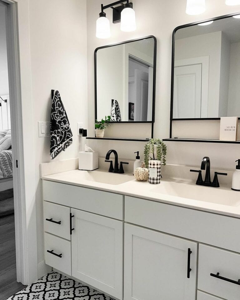 Monochrome Design with a Bright Base