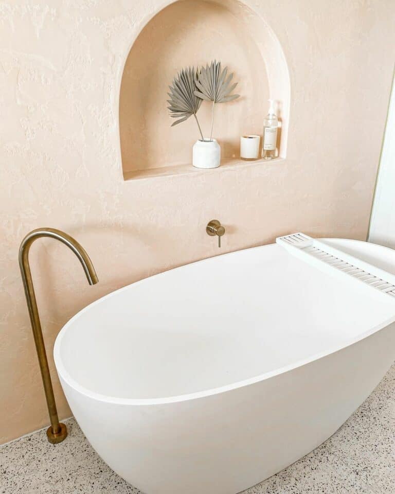 Luxurious Bohemian Master Bathroom