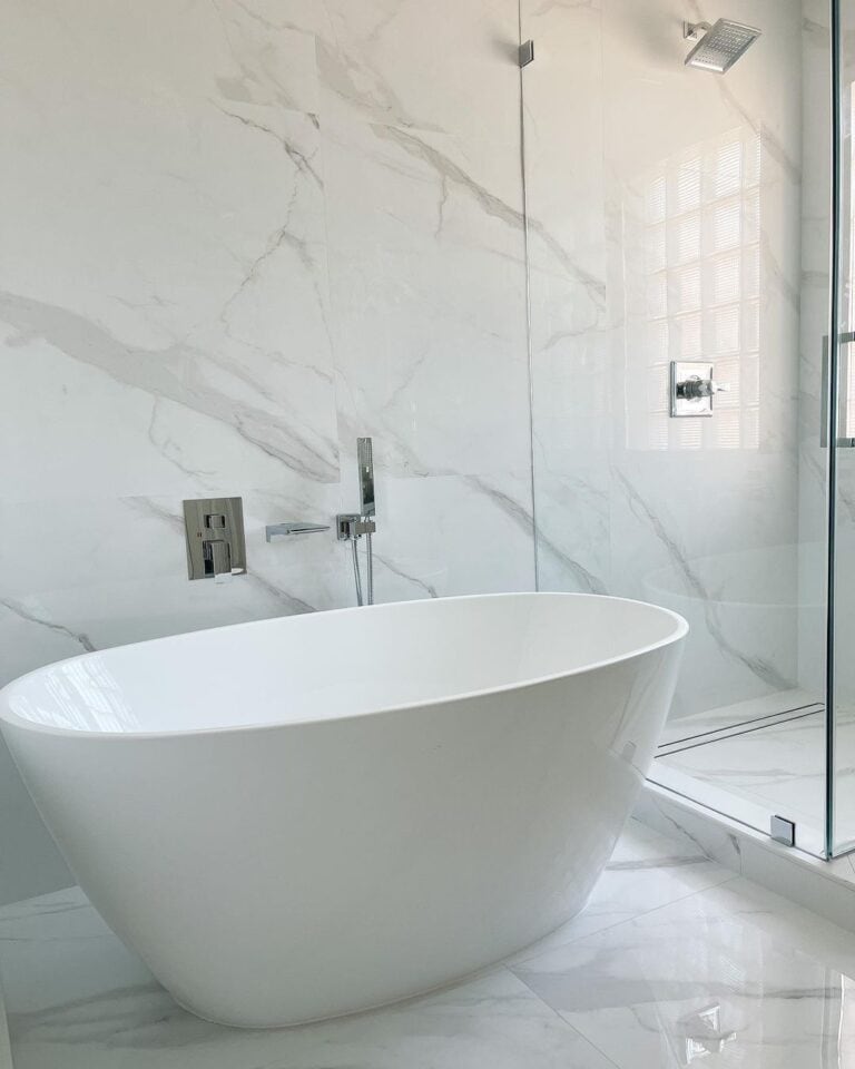 Opt for a Freestanding Tub