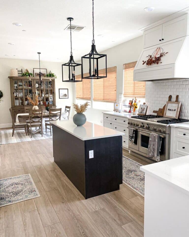 Kitchen Island Electrical Outlet End Panel