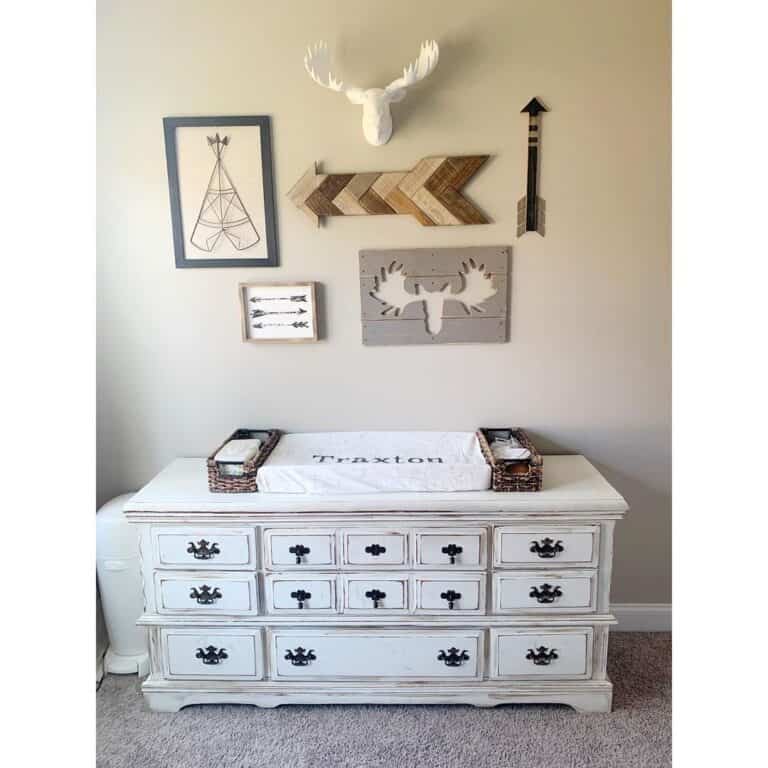 Woodland Nursery Gallery Wall