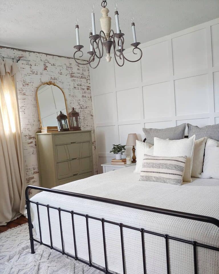 Gold Frame Mirror for Bedroom Dresser